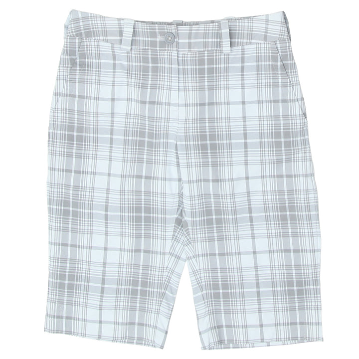 Ladies Nike Golf Tour Performance Plaid Shorts