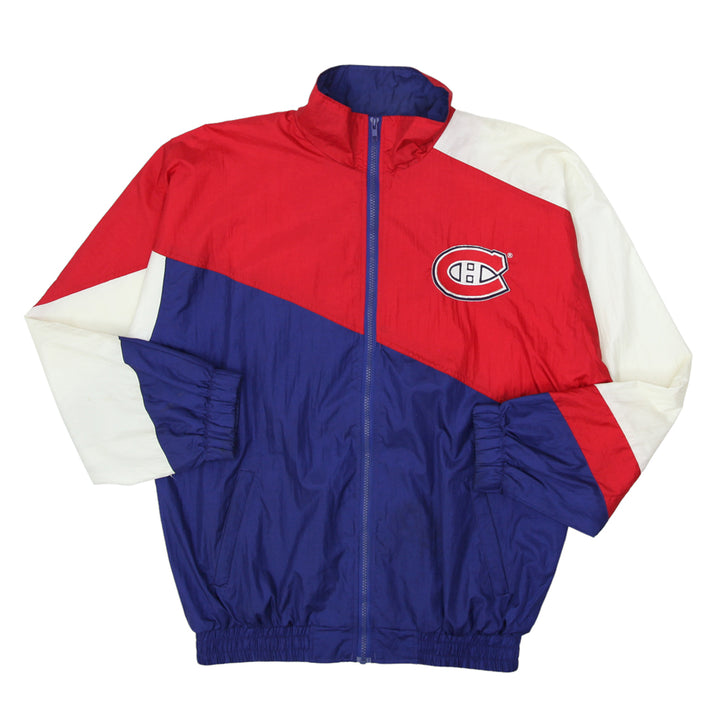 Mens Chalk Line Champion Canadiens Embroidered Full Zip Jacket