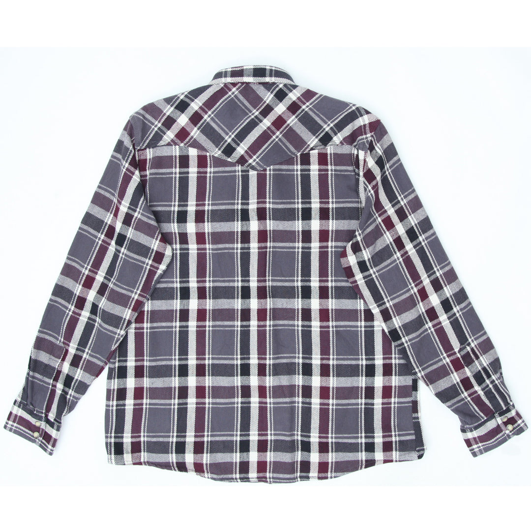 Mens Wind River Flannel Long Sleeve Shirt