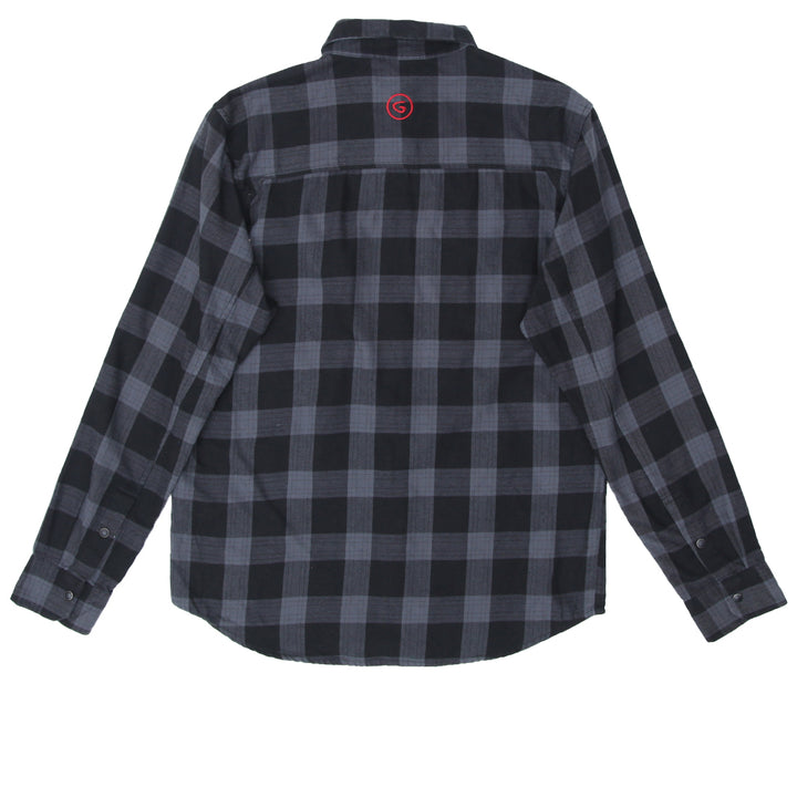 Mens Stormtech Logan Snap Front Long Sleeve Flannel Shirt