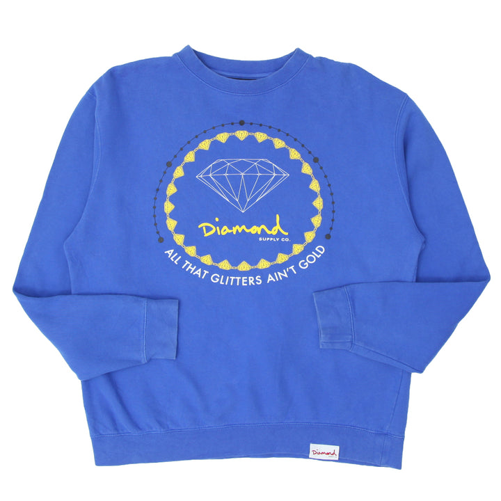 Mens Diamond Supply Co. "All That Glitters Ain't Gold" Crewneck Sweatshirt