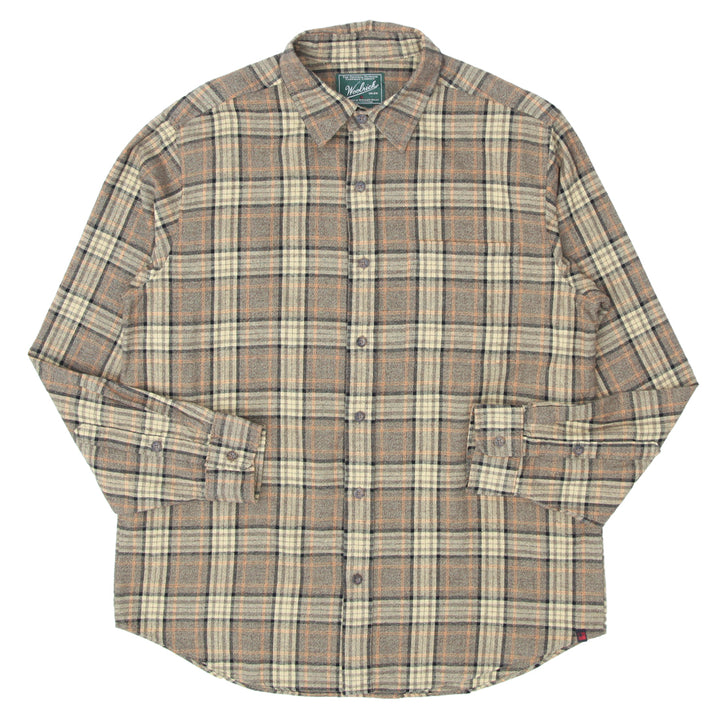 Mens Woolrich Plaid Long Sleeve Shirt