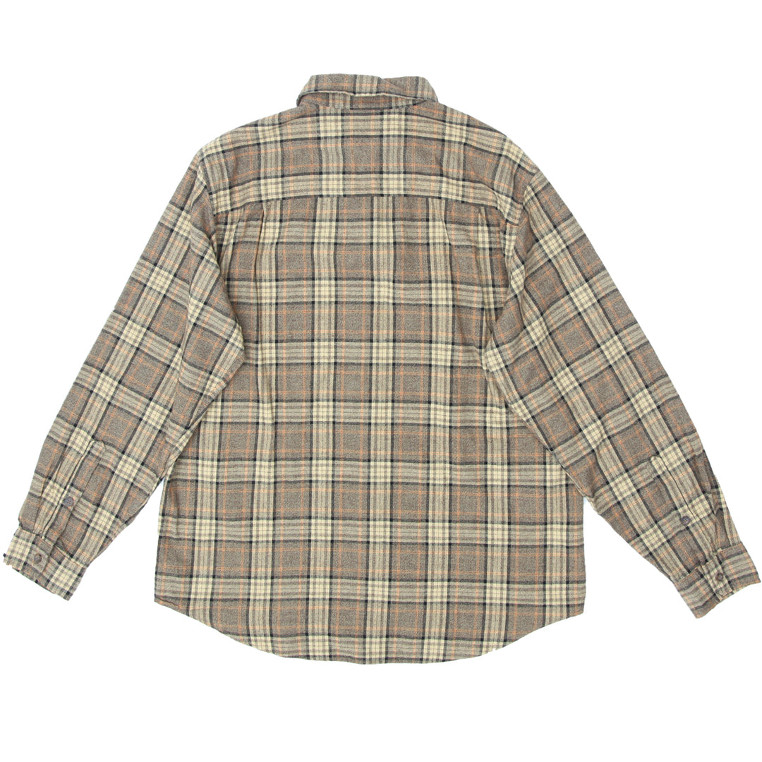 Mens Woolrich Plaid Long Sleeve Shirt