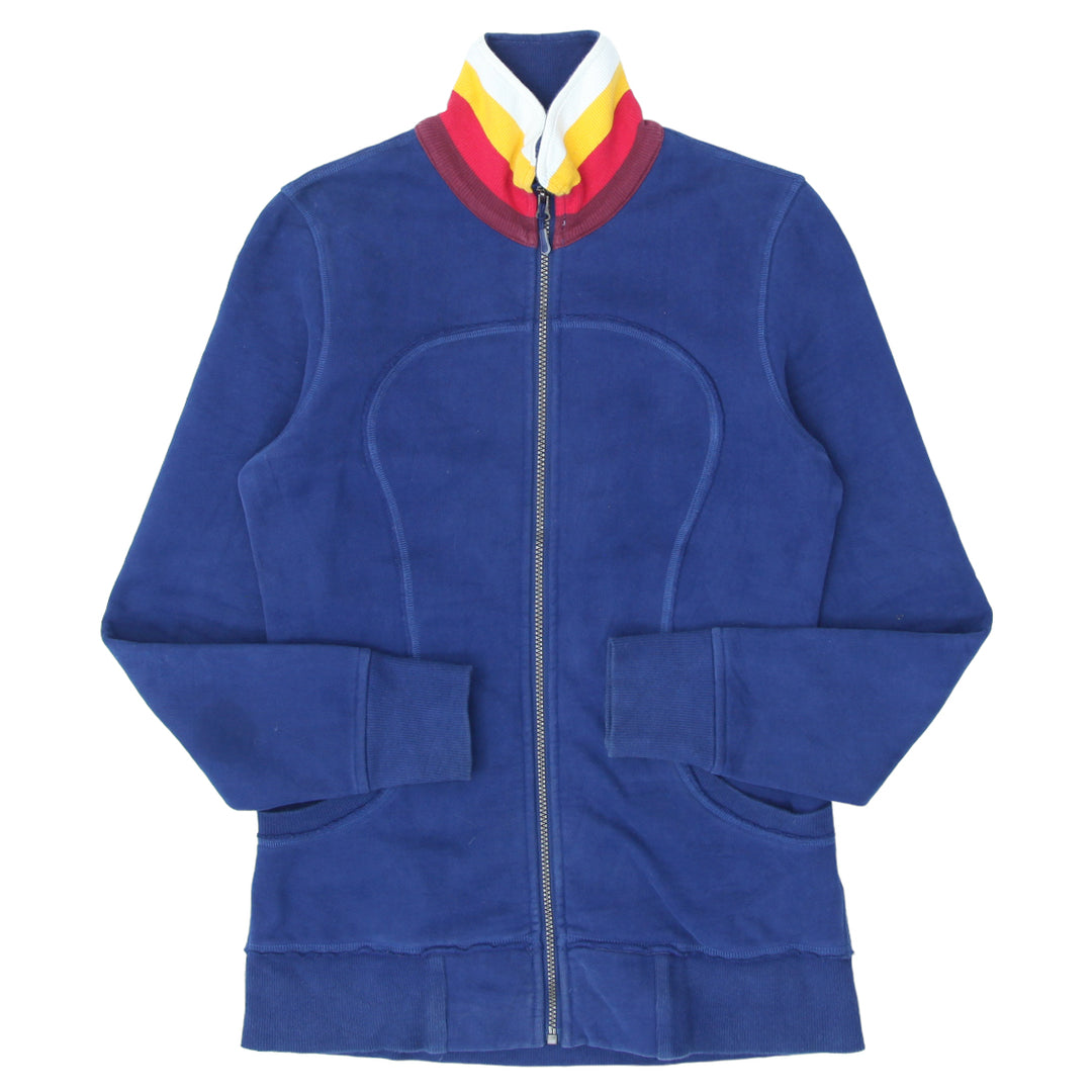 Lululemon Full Zip Ladies Blue Fleece Jacket