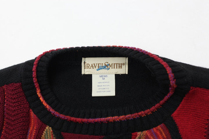 Travel Smith Made IN USA VTG Mens Sweater