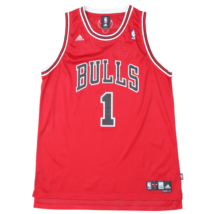 Mens Adidas NBA Chicago Bulls Rose # 1 Basketball Jersey