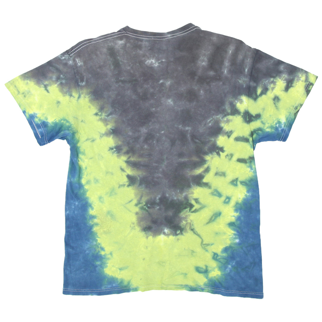 Vintage Skeleton Rock Tie Dye T-Shirt Delta Pro Weight L