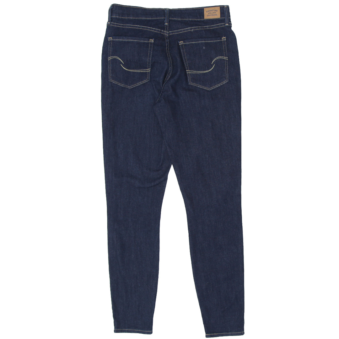 Ladies Signature by Levi Strauss Mid Rise Skinny Denim Pants