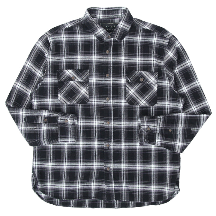 Mens Jachs New York Plaid Flannel Shirt