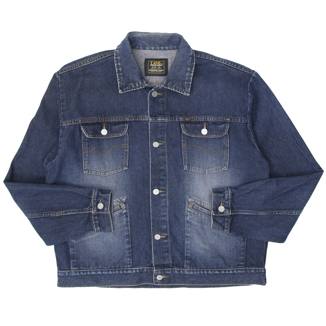 Lee sanforized discount denim jacket