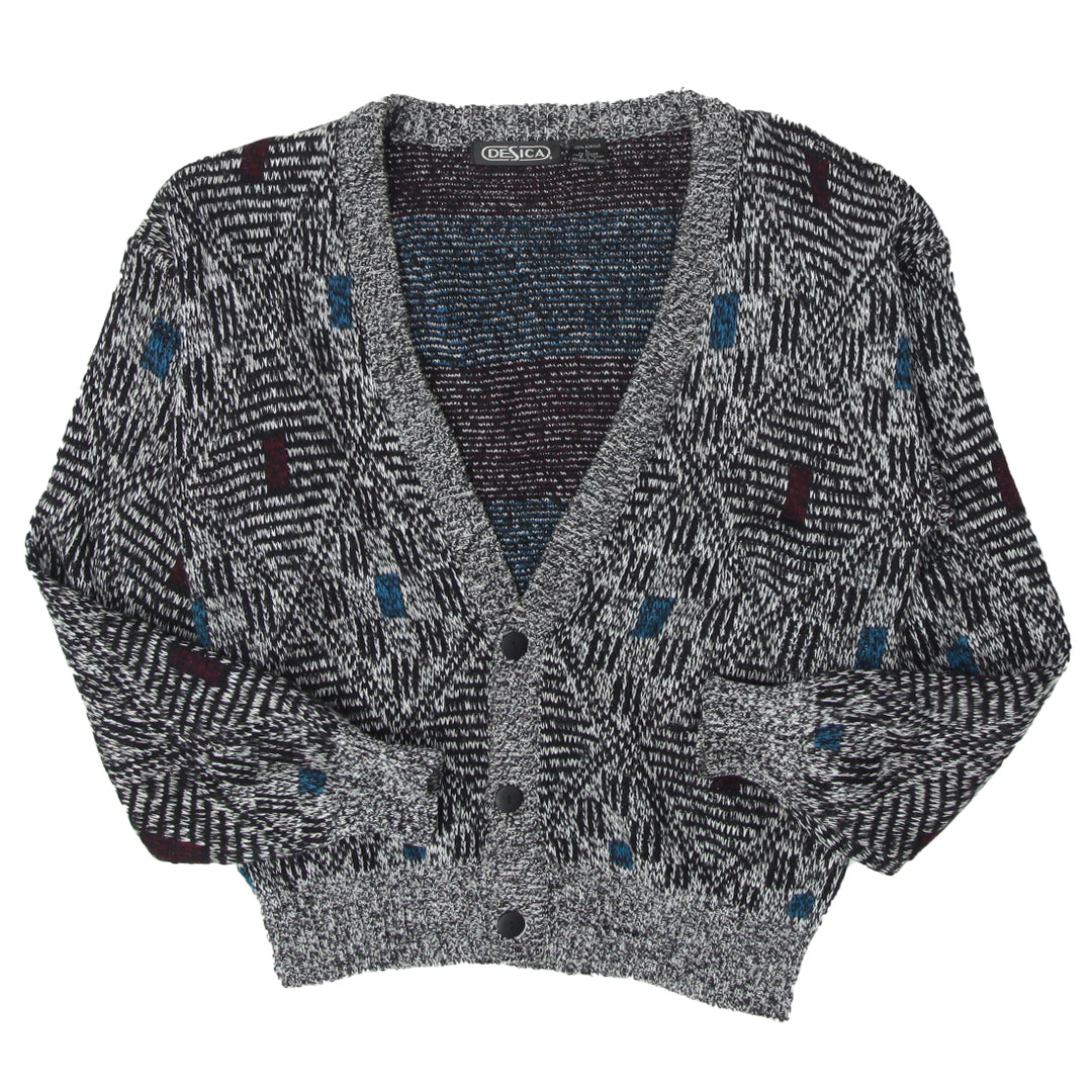 Desica Knitted Vintage Ladies Sweater Cardigan