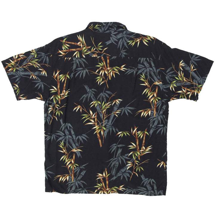 Mens Hawaiian Reserve Collection Bamboo Print Hawaiian Shirt