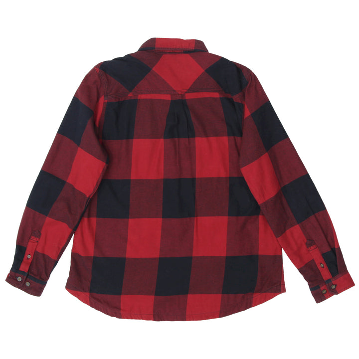 Ladies Carhartt Plaid Fleece Lined Work Shirt/Jacket
