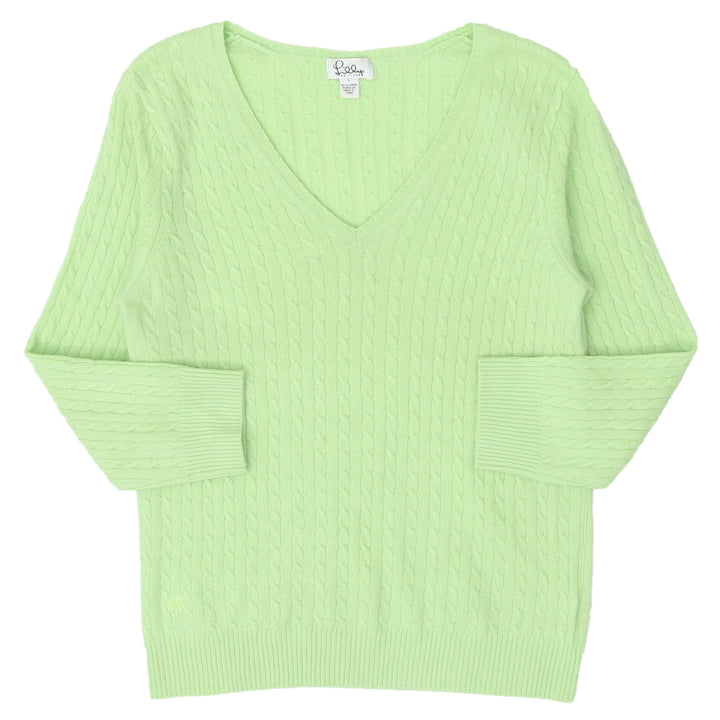Ladies Lilly Pulitzer V-Neck Cashmere Sweater