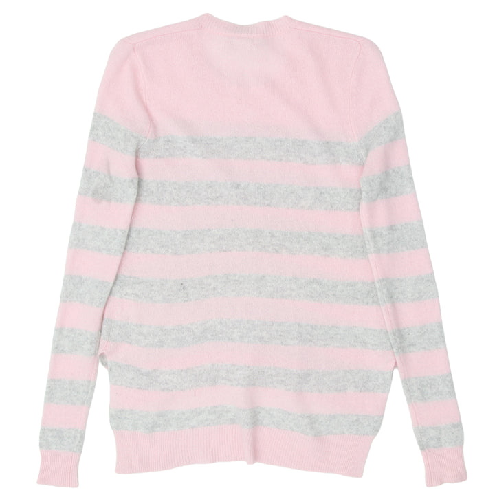 Ladies Oats Cashmere Stripe Sweater
