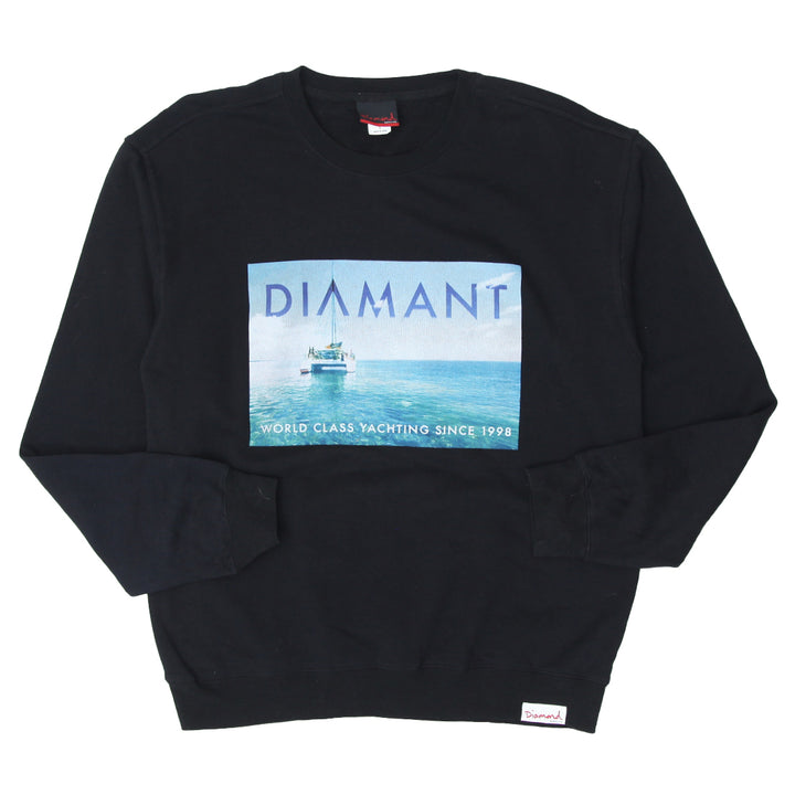 Mens Diamond Supply & Co. Diamant Yacht Crewneck Sweatshirt