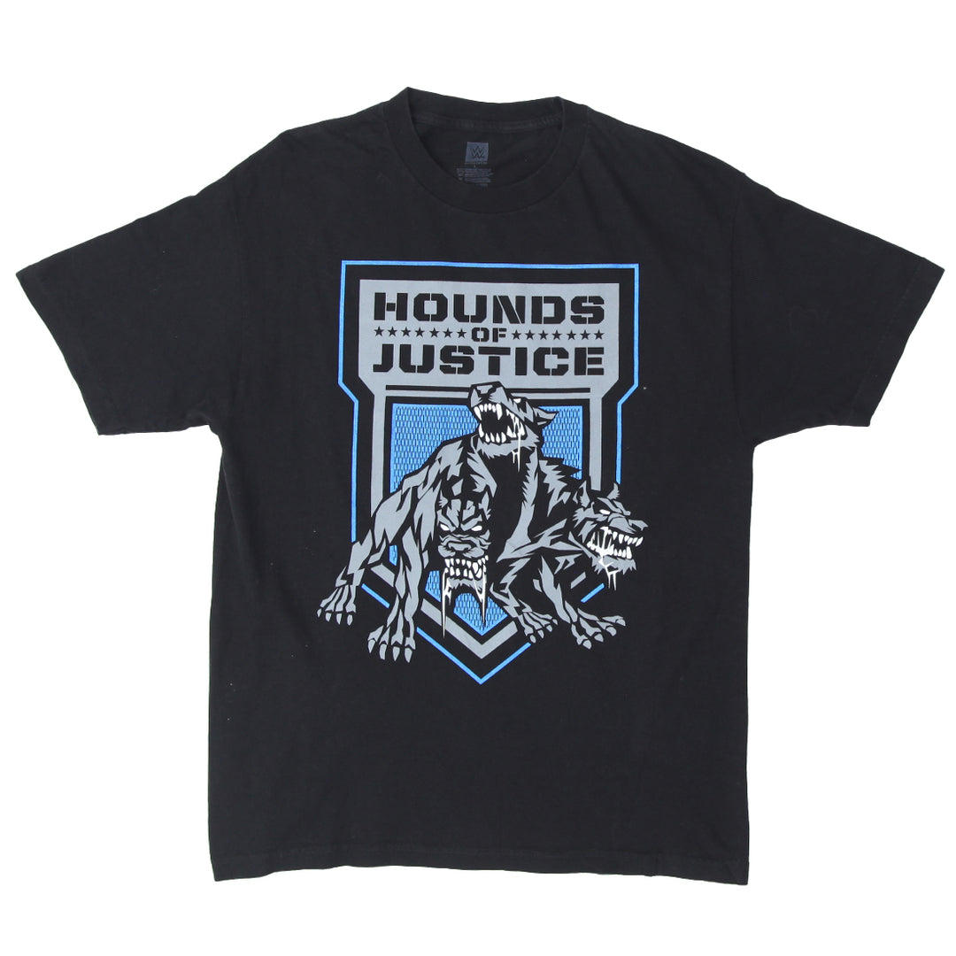 Mens Hounds of Justice WWF T-Shirt