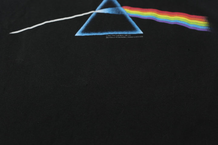 2001 Vintage Pink Floyd Dark Side Of The Moon T-Shirt Black Artimonde