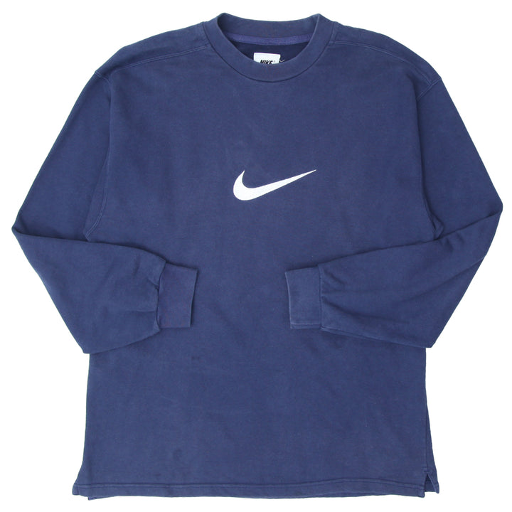 Vintage Nike 90's Center Swoosh Embroidered Sweatshirt