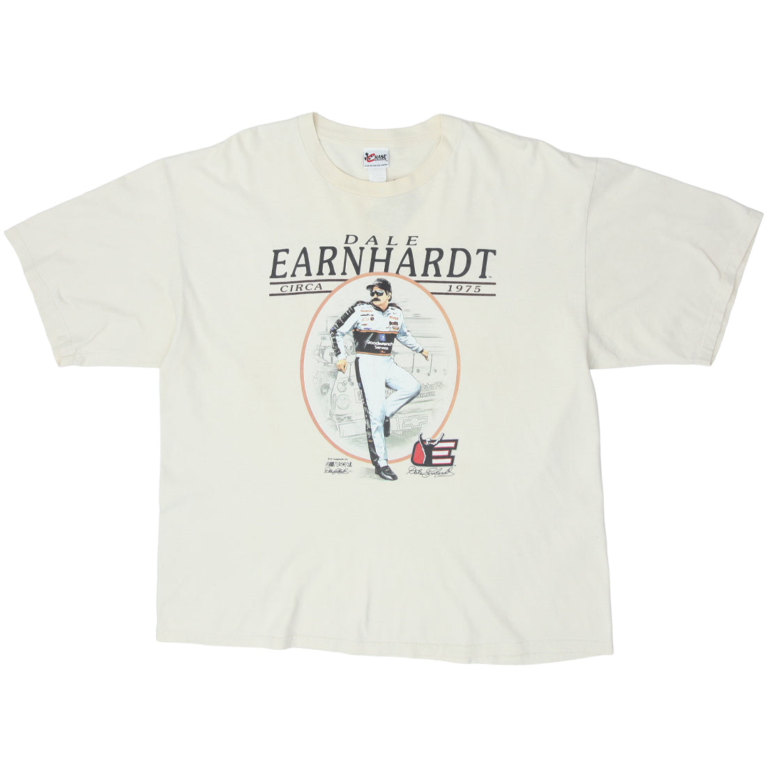 Chase Authentics Dale Earnhardt Nascar Vintage T Shirt Fashion