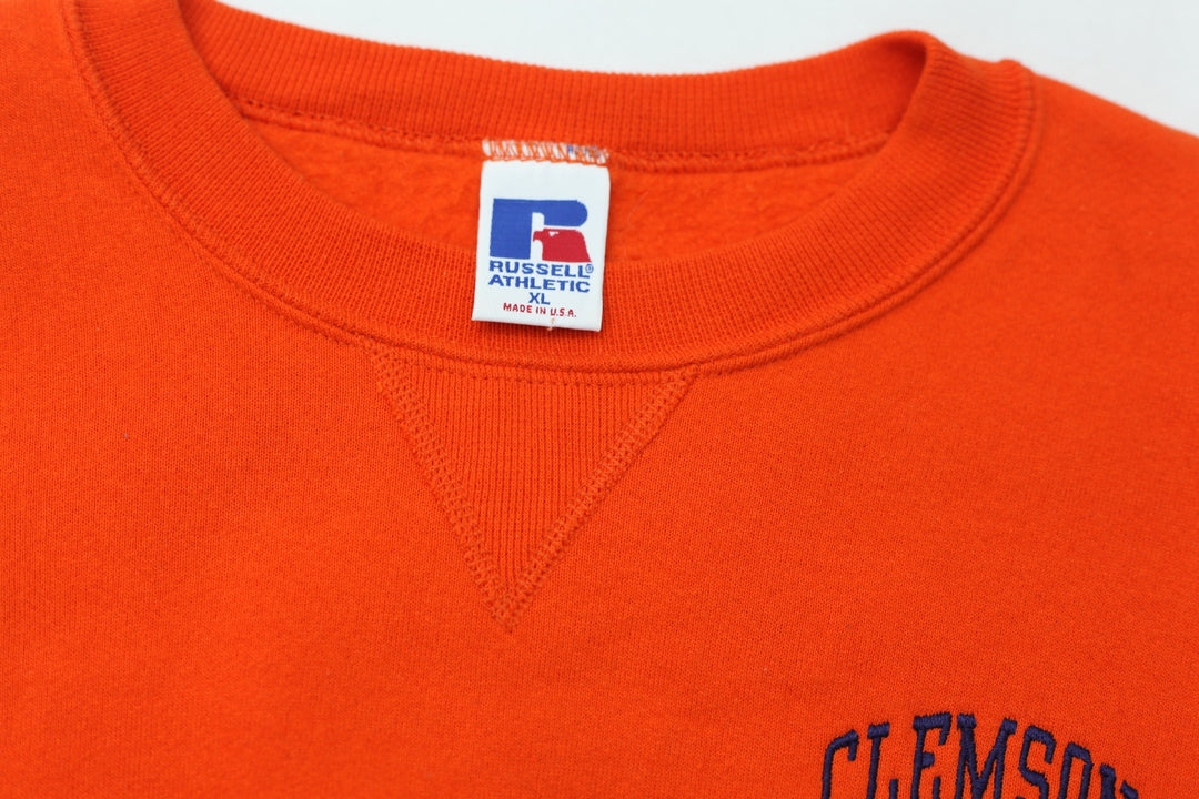 Vintage Russell Athletic Clemson University Crewneck Sweatshirt