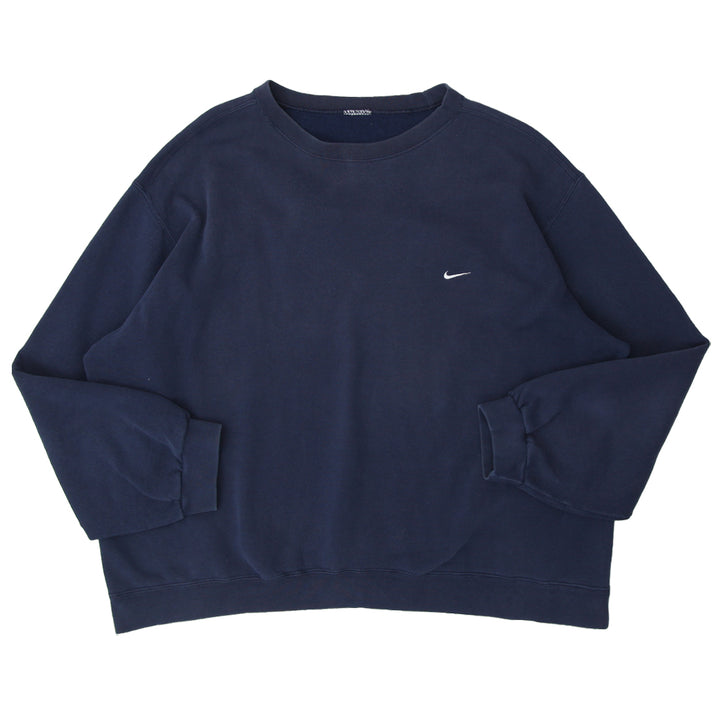 Vintage Nike Swoosh Embroidered Crewneck Sweatshirt