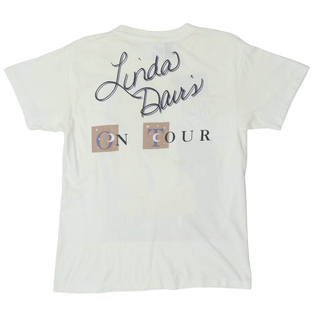 1994 Vintage Linda Davis Tour T-Shirt Single Stitch Made In USA White Hanes L