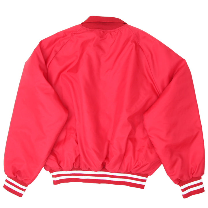 Vintage Holloway Red White Stripe Bomber Jacket