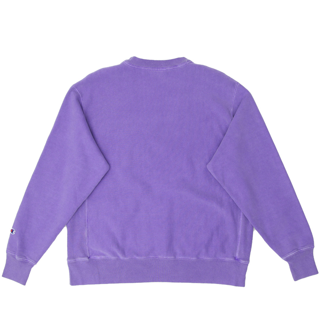 Mens Champion Reverse Weave Snoopy Purple Sweatshirt-Unisex