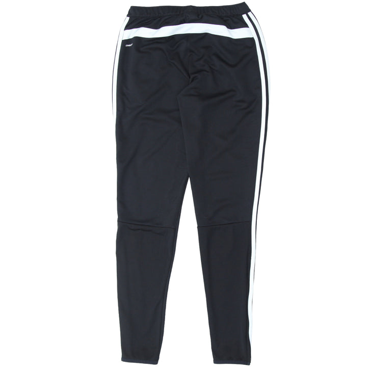 Ladies Adidas White Stripes Black Skinny Training Pants