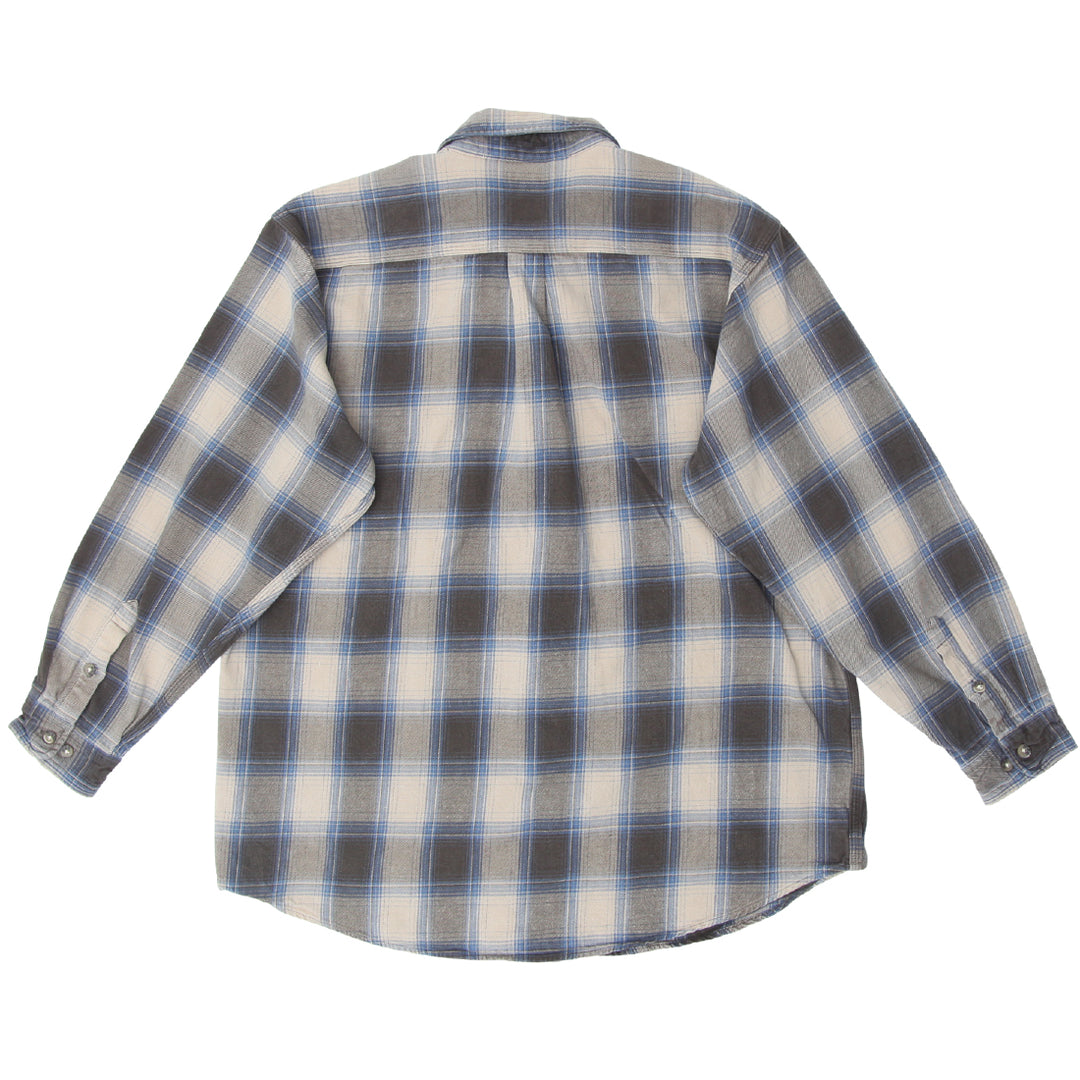 Mens Carhartt Plaid Long Sleeve Work Shirt/Jacket