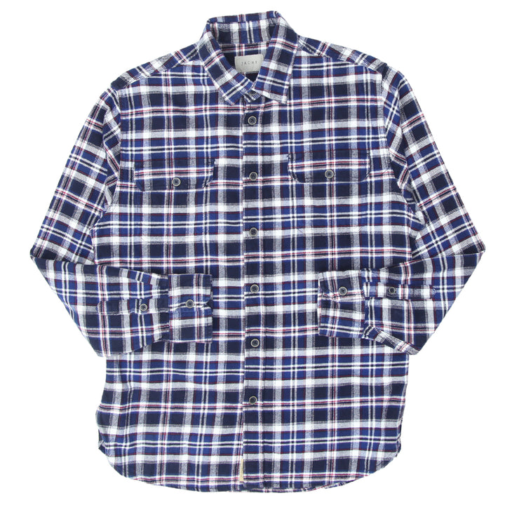 Mens Jachs Heavyweight Plaid Flannel Shirt