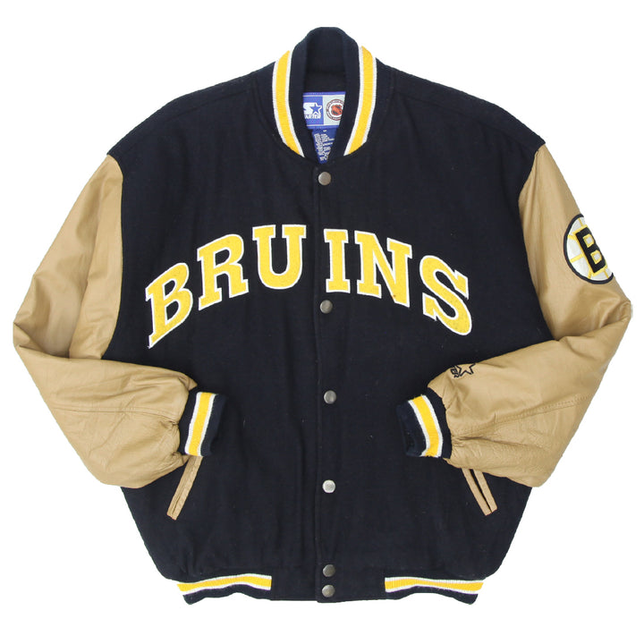 Vintage Starter NHL Boston Bruins Woolen Varsity Jacket