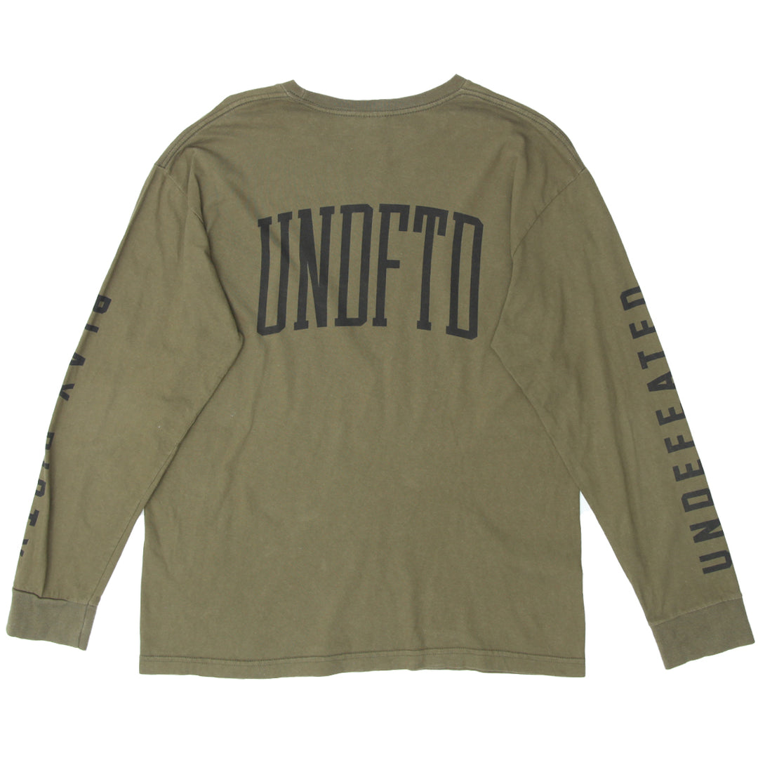 Mens Undefeated Play Dirty Long Sleeve T-Shirt