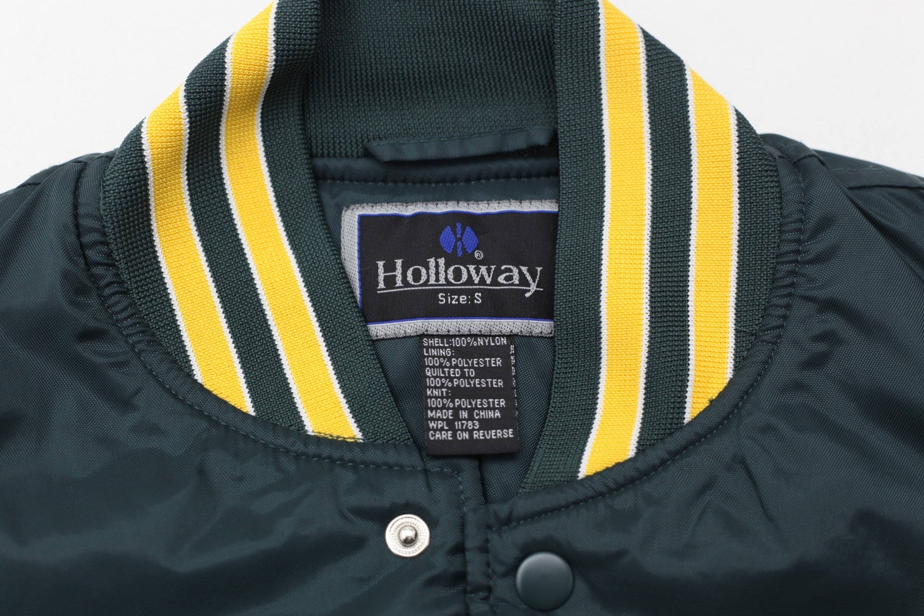 Holloway Roberts Glad Color Guard Vintage Bomber Jacket Fashion Rerun Vintage
