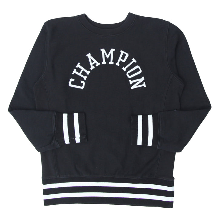 Vintage Champion Reverse Weave Black & White Sweatshirt