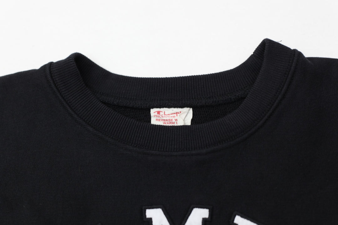 Vintage Champion Reverse Weave Black & White Sweatshirt