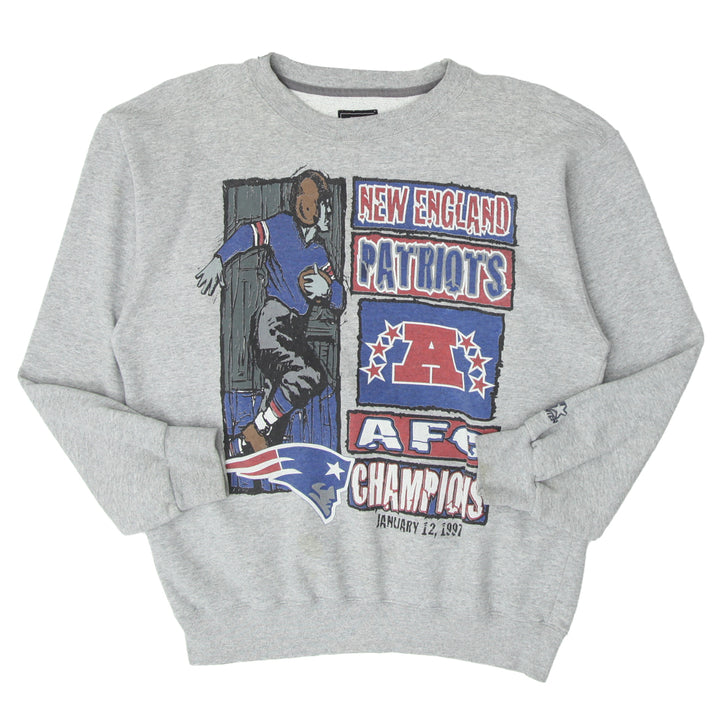 Vintage Starter 1997 New England Patriots AFC Champions Sweatshirt