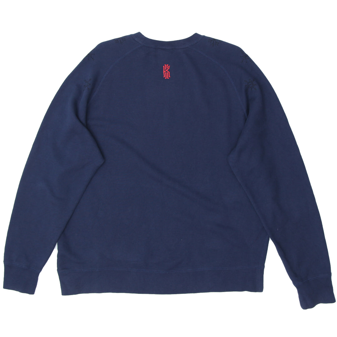 Mens Nike Kyrie Irving Navy Sweatshirt