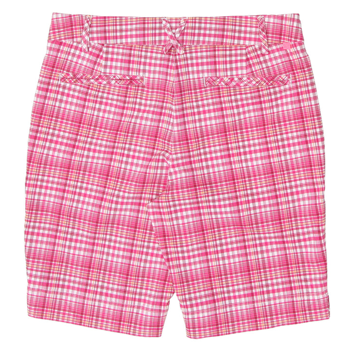 Ladies Puma Checkered Golf Shorts