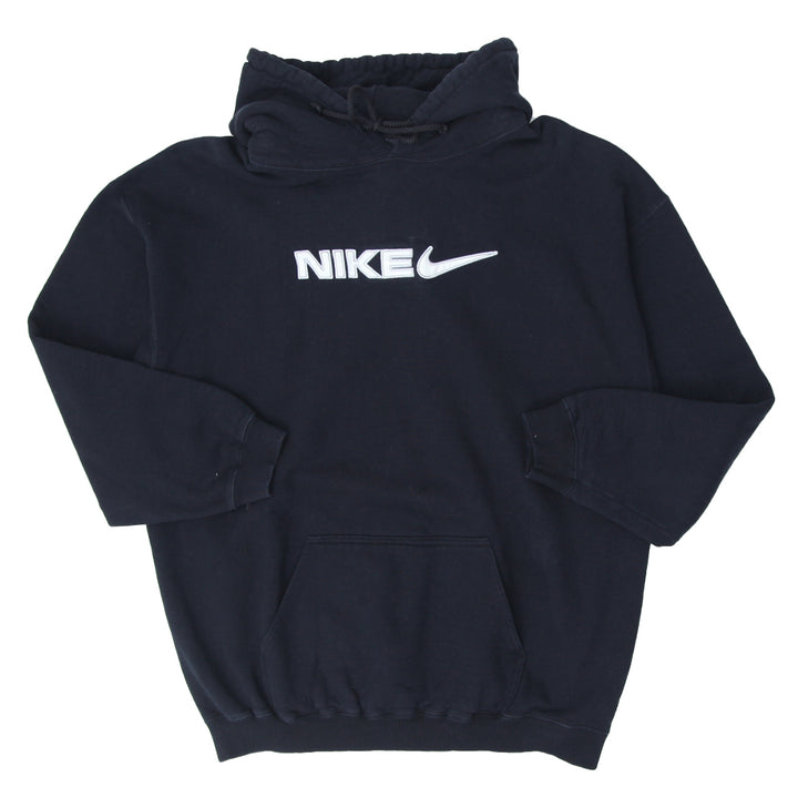 Vintage Nike 90's Spell Out Swoosh Outline Embroidered Pullover Hoodie