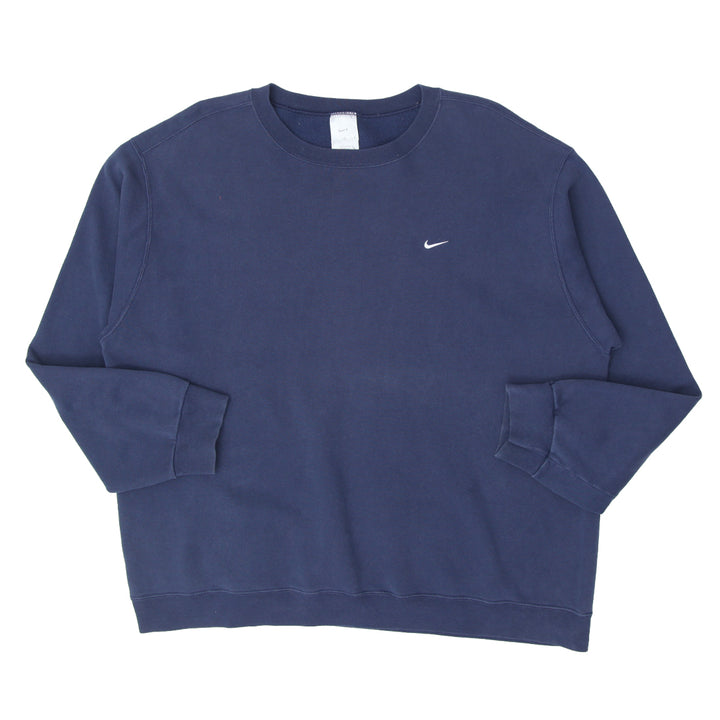 Vintage Nike Early 2000's Swoosh Embroidered Crewneck Sweatshirt