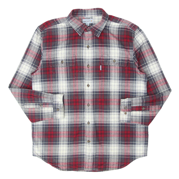 Mens Carhartt Original Fit Plaid Flannel Shirt