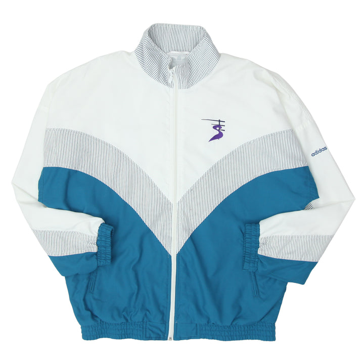 Vintage Adidas Stefan Edberg US Open Tennis Full Zip Track Jacket
