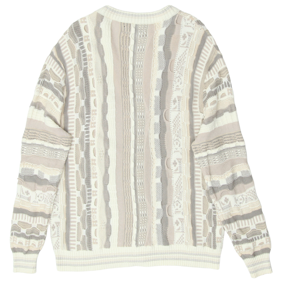 Mens Cotton On Garments Coogi Style Sweater Cardigan Fashion Rerun Vintage