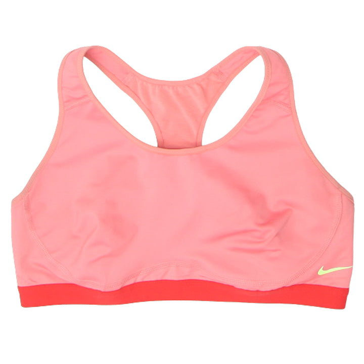 Ladies Nike Pink/Red Racerback Sports Bra