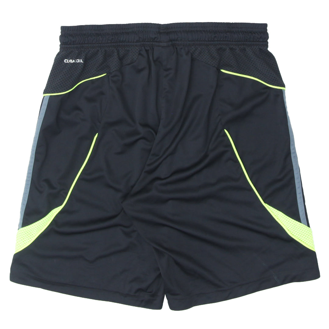 Mens Adidas Green/Black Sports Shorts