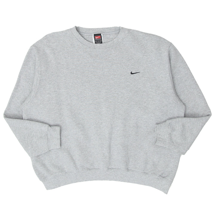 Vintage Nike Team Swoosh Embroidered Crewneck Sweatshirt