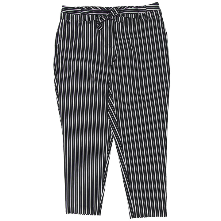 Ladies Worthington Stripe Slim Leg Palazzo Pants