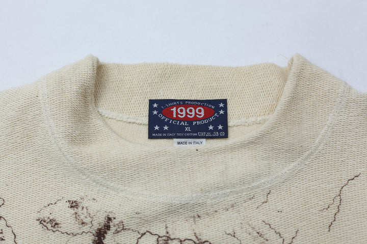 Easy Riders 40 By1999 Official Product Vintage Mens Sweater